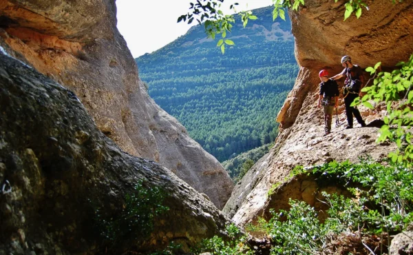 vistas_ferrata_canalpalomo_huesca_guiasakua 1